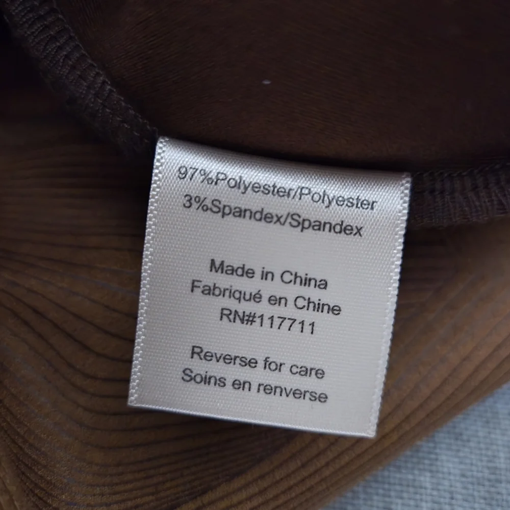 Paisley & Gray Mens Slim Fit Crewneck Sweater Brown Geometric Pattern Sz Medium - Picture 5 of 8
